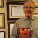 Dr. Goodman with his newly published textbook